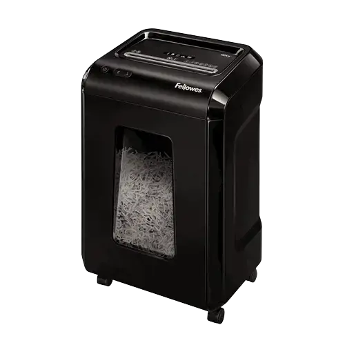Fellowes Powershred 92Cs, Strip shredding, 4 х 38, 25 L, 4 wheel(s), 30 min, SafeSense