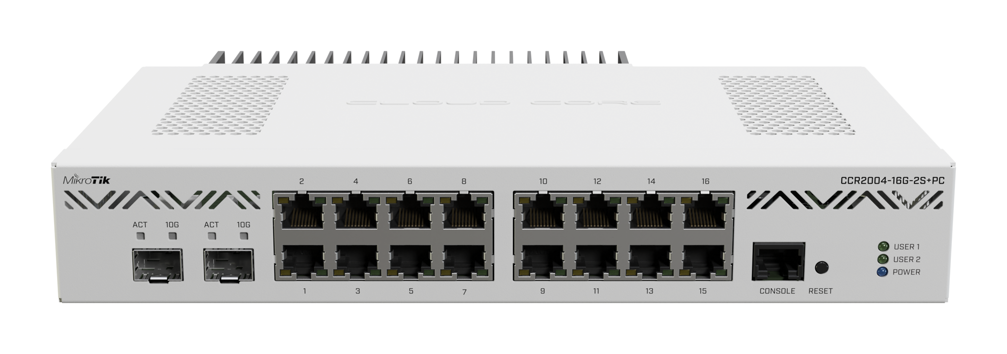NET ROUTER 1000M 16PORT/CCR2004-16G-2S+PC MIKROTIK