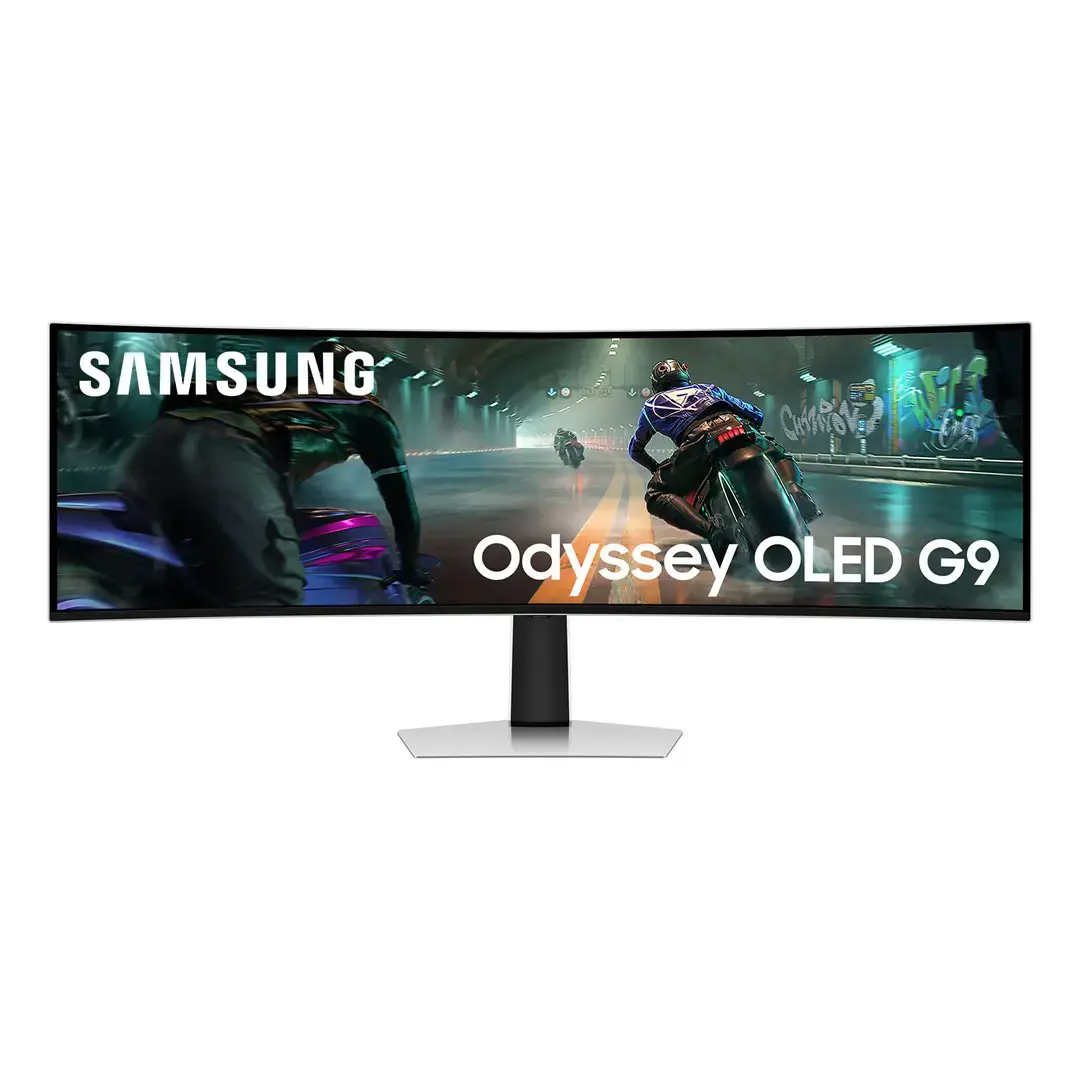 Samsung LS49DG910SUXEN Odyssey G9 G91SD | 49 " | OLED | 32:9 | 144 Hz | 0.03 ms | 5120 x 1440 pixels | 250 cd/m² | HDMI ports quantity 1 | Silver