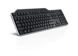 DELL KB522, pilno dydžio (100%), laidinis, USB, membraninis, QWERTY, juodas