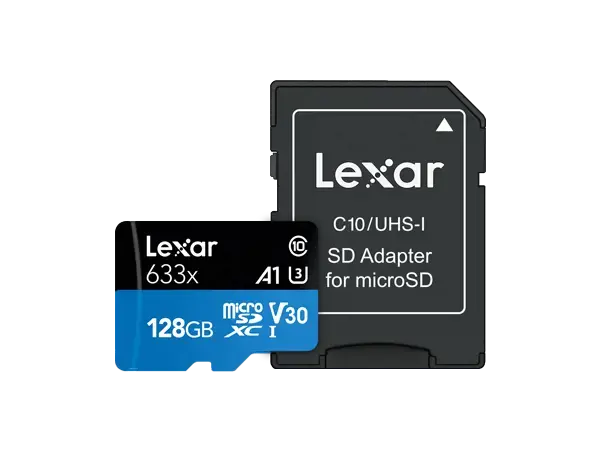 ATMINTIS MICRO SDXC 128GB UHS-I/W/ADAPTER LSDMI128BB633A LEXAR