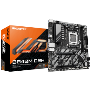 Gigabyte B840M D2H | Processor family AMD | Processor socket AM5 | DDR5 | Supported hard disk drive…