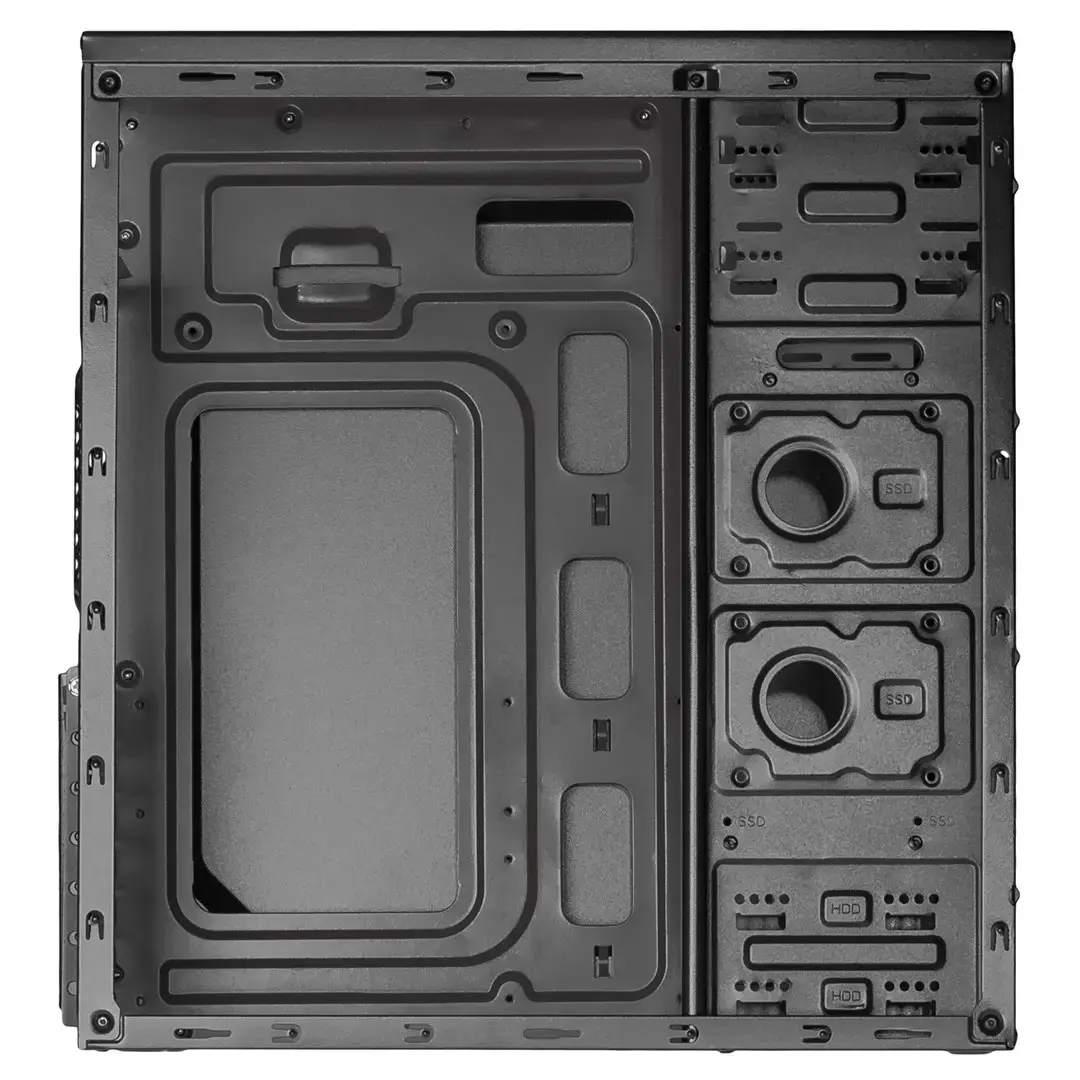 AKYGA AK13BK Micro ATX korpusas 2x USB 3.0 be maitinimo šaltinio