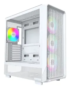 Case MONTECH X5 MidiTower Case product features Transparent panel Not included Colour White X5(W)