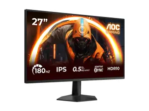 AOC 27G50F | 27 " | IPS | FHD | 16:9 | 144 Hz | 0.5 ms | 1920 x 1080 pixels | 300 cd/m² | HDMI ports quantity 1 | Black