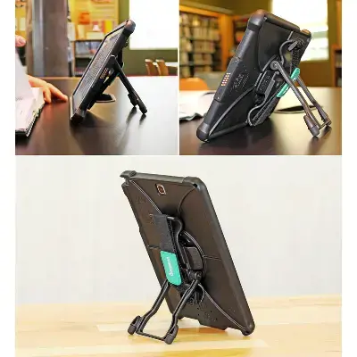 RAM Mounts GDS HandStand Tablet Hand Strap and Kick Stand, Tablet/UMPC, Passive holder, Indoor, Black