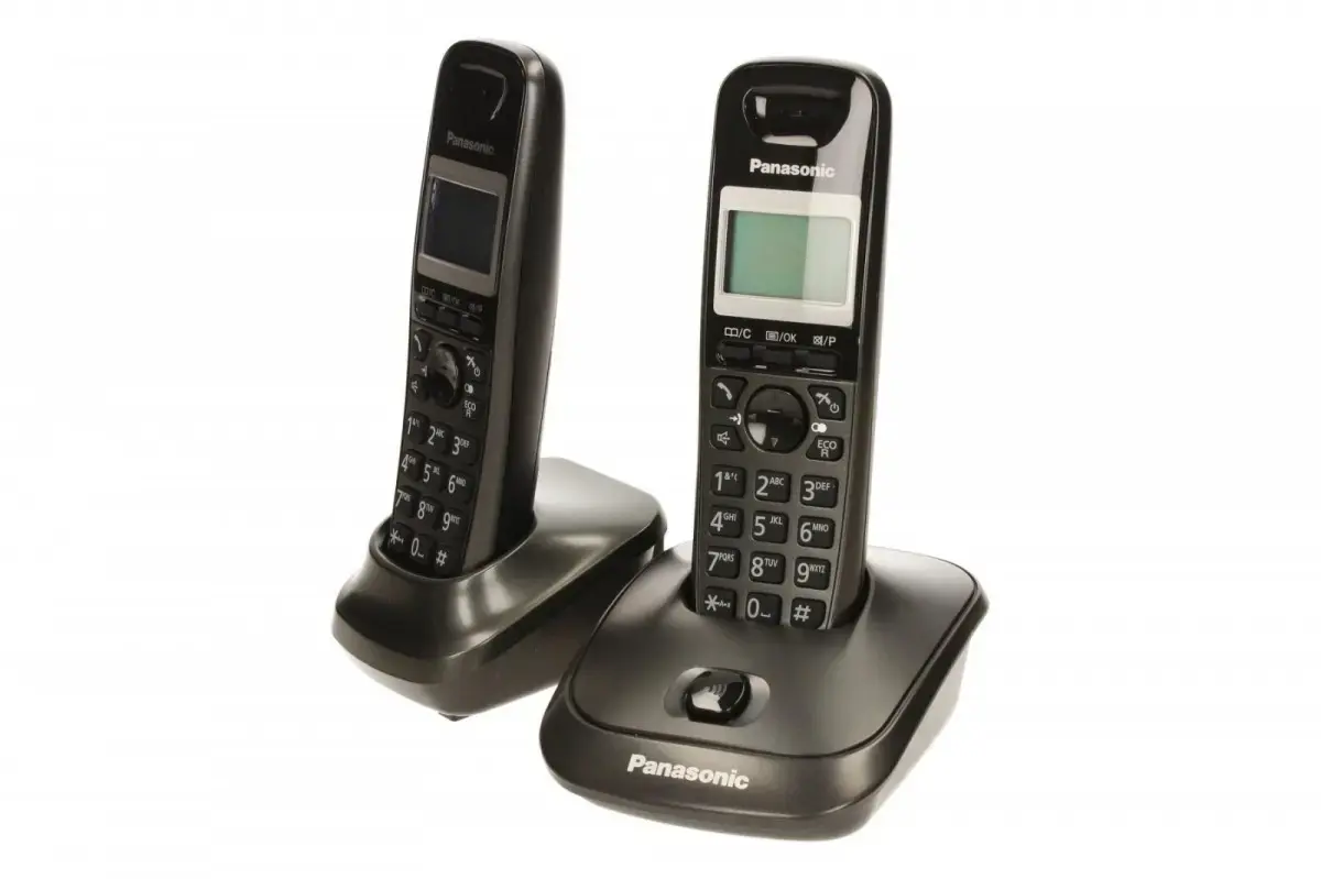 "Panasonic" KX-TG2512 DECT telefonas Grey Caller ID