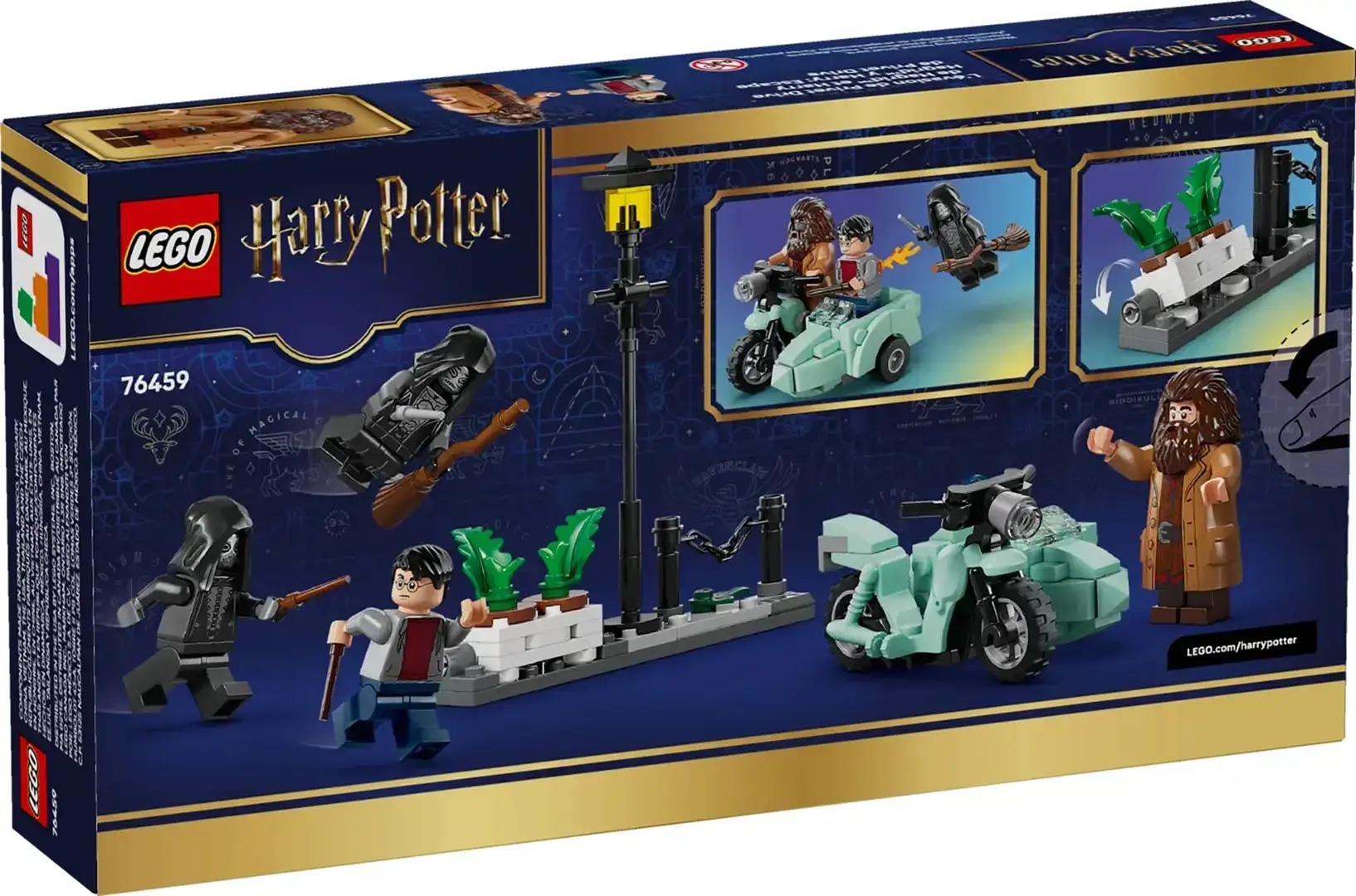 LEGO HARRY POTTER 76459 Hagrid and Harry's Privet Drive Escape