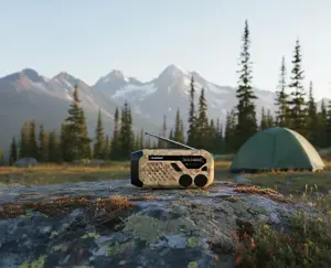 Emergency alarm radio BLAUPUNKT ER10DC, desert camo