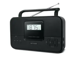 Muse Stereo Portable Radio | M-087 MB PLL | AUX in | FM radio | Headphone out