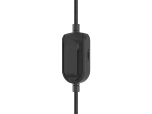 "NATEC Genesis" žaidimų ausinės "Argon 600" adapteris juodos spalvos