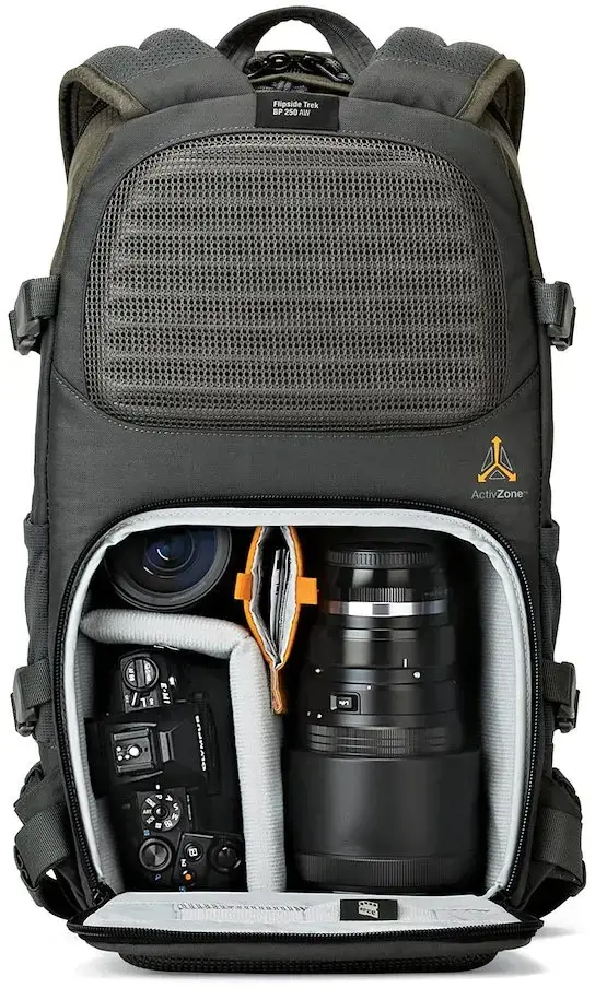 "Lowepro" kuprinė Flipside Trek BP 250 AW, pilka