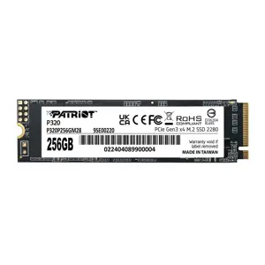 SSD diskas PATRIOT MEMORY P320P256GM28 256 GB, M.2