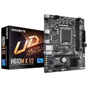 Gigabyte H610M K V2 | Processor family Intel | Processor socket LGA1700 | DDR5 | Supported hard dis…