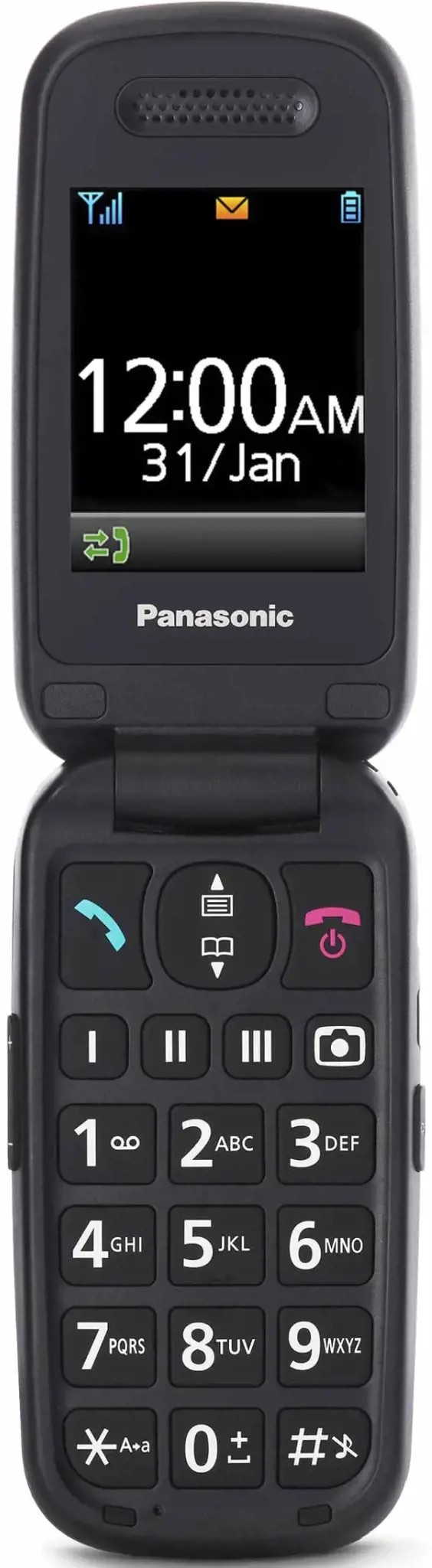 Mobilusis telefonas Panasonic KX-TU446EXR (Nėra LT kalbos), Raudona