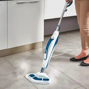 "Polti" garų šluostė PTEU0296 Vaporetto SV460 Dvigubas galingumas 1500 W, vandens bakelio talpa 0,3 l, balta/mėlyna