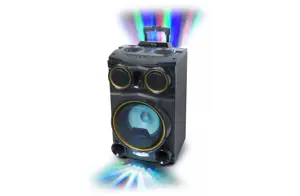 "Muse Party Box" "Bluetooth" garsiakalbis M-1938 DJ 500 W, belaidis ryšys, juodas, "Bluetooth