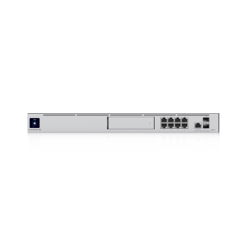 UBIQUITY UDM-SE komutatorius "UniFi Dream Machine" 8x RJ45 1000Mb/s 1x SFP+ 1x RJ45 2,5Gb/s WAN 1x SFP+ WAN 128 GB SSD