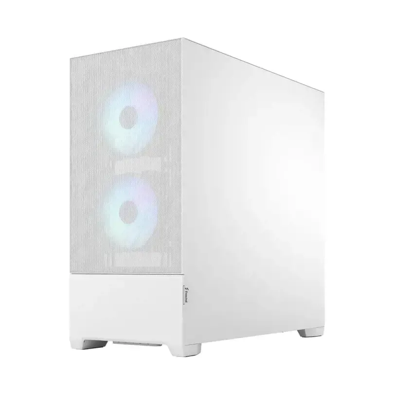 FRACTAL DESIGN "Pop Air RGB" baltas TG skaidrus atspalvis