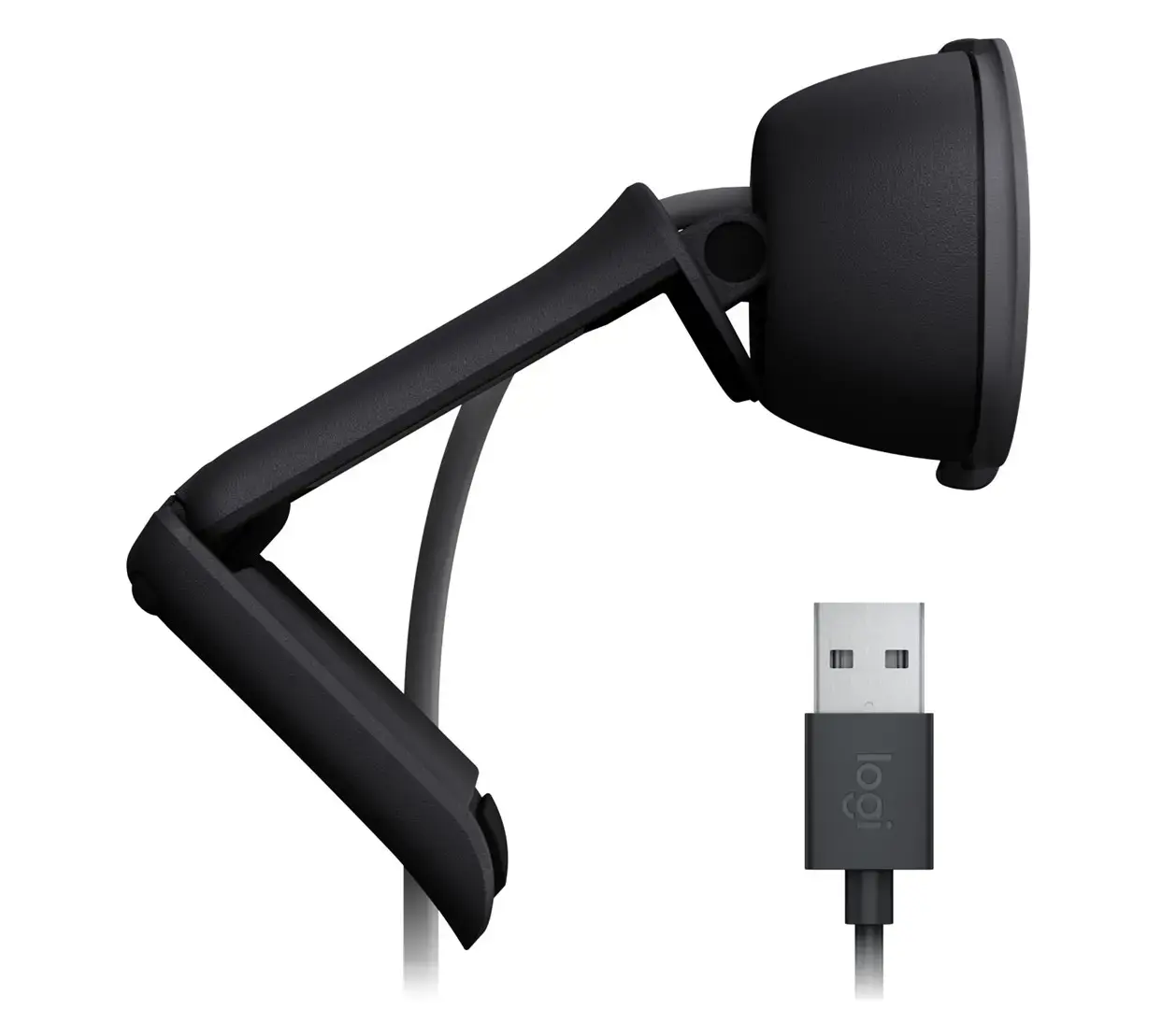 "Logitech Brio 100", 2 MP, 1920 x 1080 taškų, "Full HD", 30 kadrų per sekundę, 1280x720@30fps, 1920x1080@30fps, 720p, 1080p