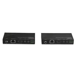 "Lindy" 70 m C6 HDBaseT HDMI ir IR ilgintuvas su PoC, AV siųstuvas ir imtuvas, 70 m, laidinis, 3D, juodas, HDCP