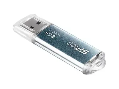 Silicon Power Marvel M01 8GB, 8 GB, USB Type-A, 3.2 Gen 1 (3.1 Gen 1), dangtelis, 10 g, mėlyna