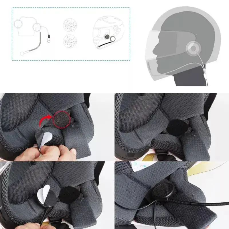 "FreedConn L1M" motociklo domofonas