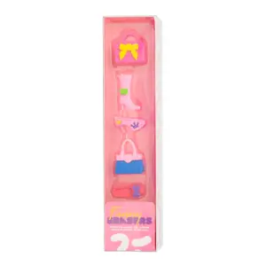 Set of erasers Shoes and bags (5 pcs.)