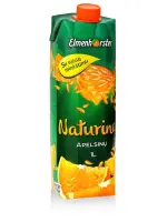 Gaivusis apelsinų sulčių gėrimas ELMENHORSTER Naturina, su vaisių minkštimu, 25%, 1 l