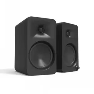 KANTO AUDIO 140W POWERED REFERENCE DESKTOP SPEAKERS WITH BLUETOOTH - BLACK, PAIR (INCLUDES TYPE C POWER CORD)