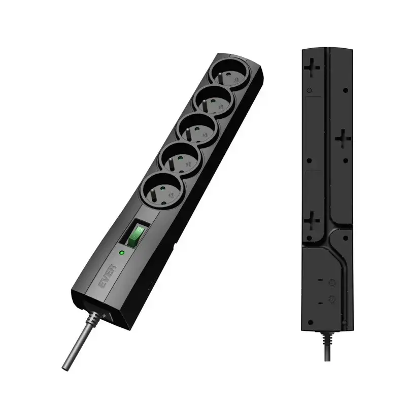 Ever T/LZ09-CLA050/0000 Apsauga nuo viršįtampių Elektros srovės ruožas Juodas 5 lizdai