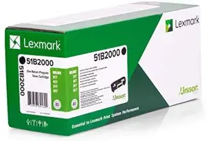 51B2000, Originali kasetė (Lexmark)