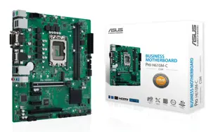 ASUS PRO H610M-C-CSM LGA1700 2xDDR5 1xHDMI 1xDVI 1xDP 1xPCIe 5.0 x16 4xSATA 1xM.2 4xUSB 3.2 mATX MB