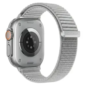 Tech-Protect watch strap NylonLoop Apple Watch 44/45/46/49mm, light grey