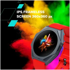 CANYON Otto SW-86, išmanusis laikrodis Realtek 8762DK LCD 1.3'' LTPS 360X360px, G+F 1+gesture 192KB ličio jonų polimero baterija 3.7v 280mAh, sidabrinis aliuminio lydinio korpuso vidurinis rėmas + plastikinis apatinis korpusas + baltas silikoninis dirželis + sidabrinė dirželio sagtis šeimininkas: 45.4*42.4*9.6mm S