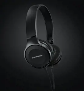 "Panasonic" RP-HF100ME ausinės su mikrofonu, juodos spalvos