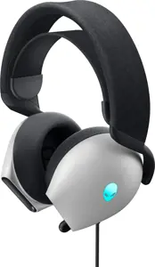 "Alienware AW520H", laidinis, žaidimų, 20-40000 Hz, 297 g, ausinės, baltos spalvos