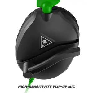 "Turtle Beach Recon 70" žaidimų ausinės "Xbox Series X|S" ir "Xbox One" - juodos, laidinės, žaidimų, 20 - 20000 Hz, 571,5 g, ausinės, juodos, žalios