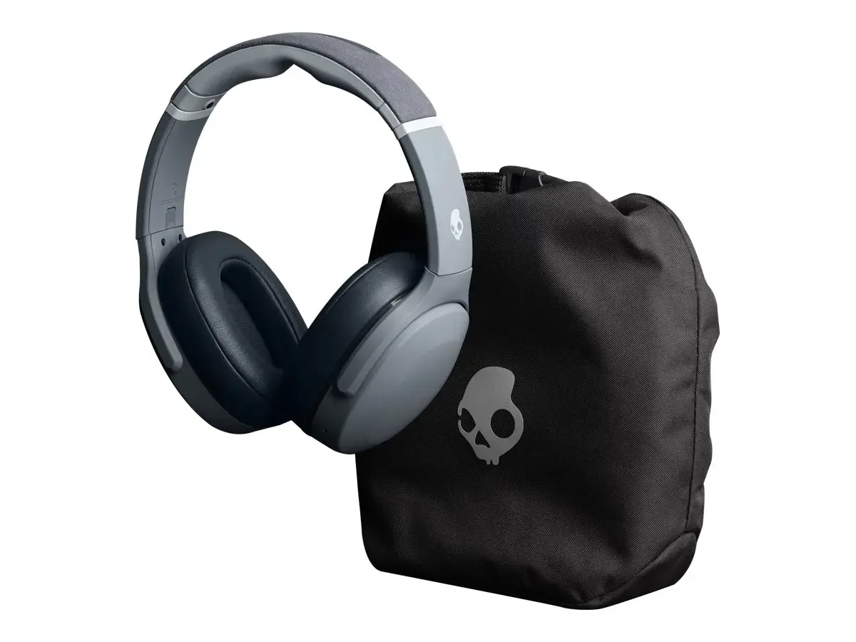 "Skullcandy" belaidės ausinės "Crusher Evo" su mikrofonu, belaidės, "Chill Grey