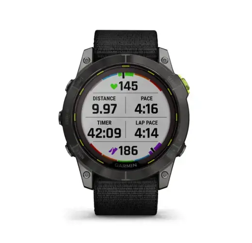 Enduro 2,Saph,CrbnGrayDLC Ti w/Blk UltraFit Band,EMEA