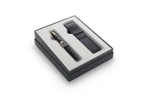 Rinkinys PARKER Sonnet Black GT, plunksnakotis ir dėklas