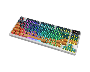 MSI FORGE GK600 TKL WIRELESS MARS | Gaming Keyboard | Wireless | US | Bluetooth | Wireless connection | Mechanical Linear