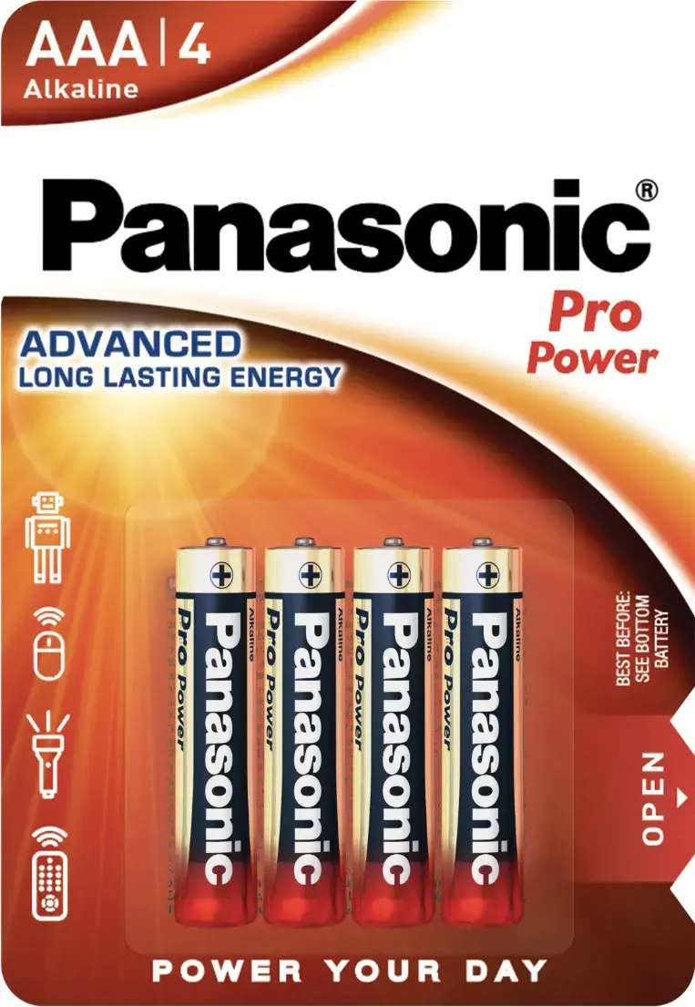 "Panasonic" 1x4 LR03PPG šarminiai, 4 vnt.