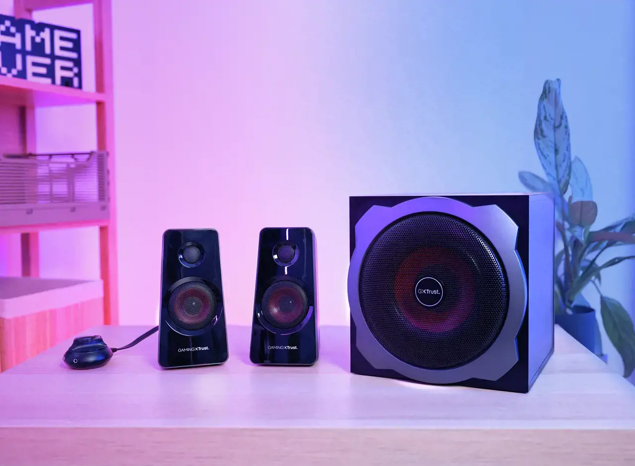 "Trust GXT 38 2.1", 2.0 kanalų, laidinis, 60 W, juodas