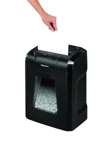 Fellowes Powershred 12C, Cross shredding, 22.5 cm, 4 x 40 mm, 19 L, 255 sheets, 2000 mm/min