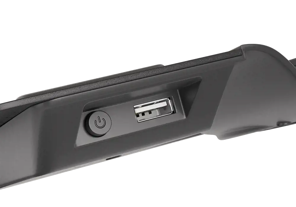 NATEC NHG-1411 "Genesis" nešiojamųjų kompiuterių aušinimo padas OXID 15,6-17,3, 5 ventiliatoriai, LED lemputė, USB