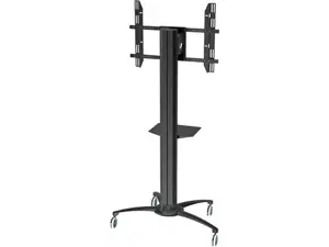 "Multibrackets M Public Display Stand Shelf Black", lentyna, juoda, plienas, 10 kg, 500 g, 260 mm