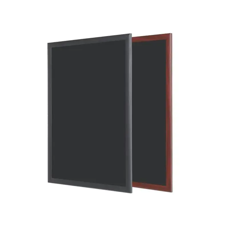 Juoda kreidinė lenta BI-OFFICE 120x90, juodas medinis rėmas