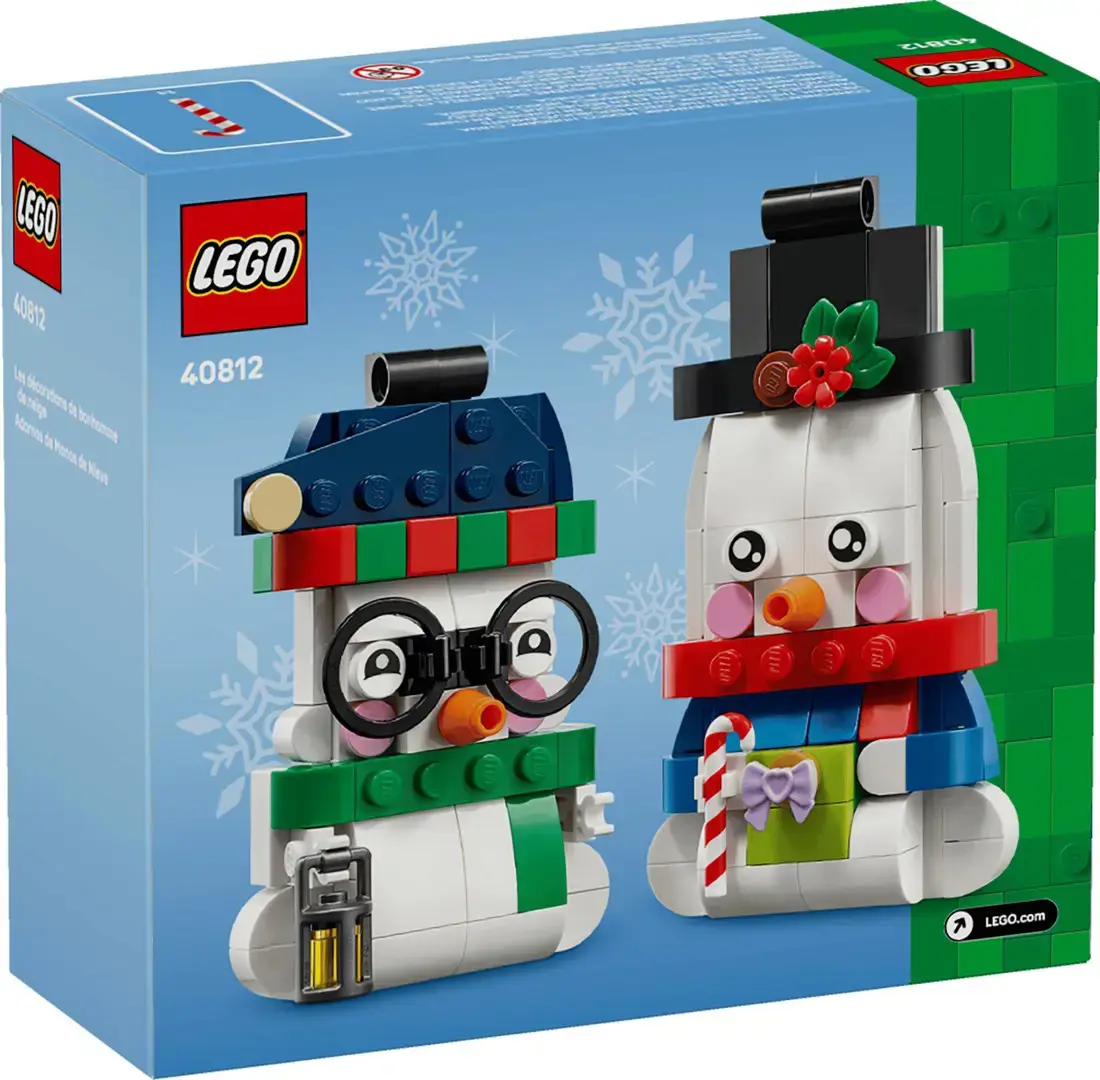 LEGO 40812 Snowman Ornaments