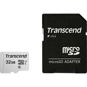 TRANSCEND 32GB UHS-I U1 microSD su adapteriu